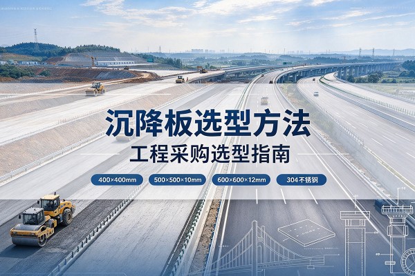 太湖沉降板选择方法