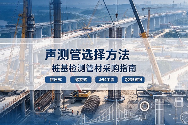 太湖声测管选型标准