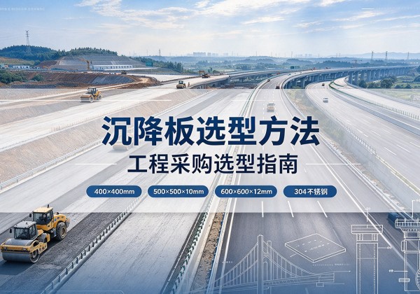 太湖沉降板选择方法